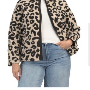 Leopard Print Women's Jacket - NWOT - MAKE OFFERS!!